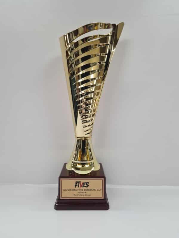 Gold Finish Gills Trophy - Corporate Awards & Trophies